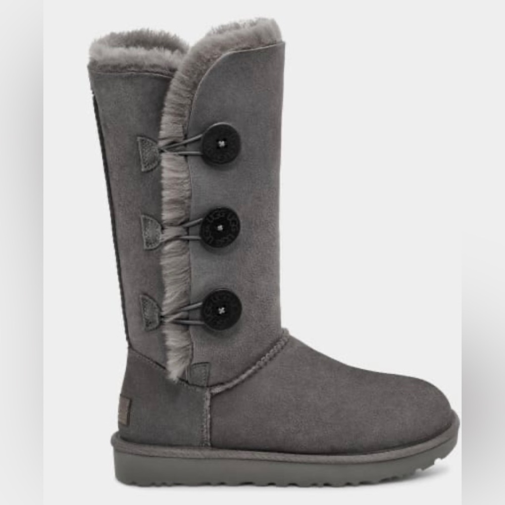 Ugg Bailey Button Triplet Ii Boot In Gray - image 1